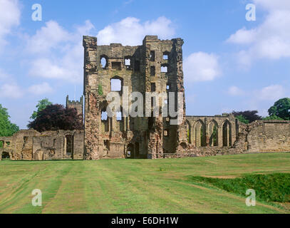 Ruines Château Ashby De La Zouch leicestershire uk Banque D'Images