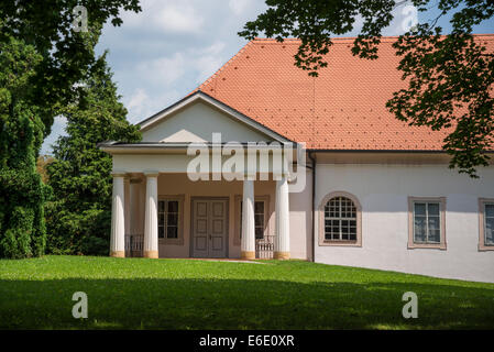 Musée de soulèvements paysans, Château Orsic, Gornja Stubica, Zagorje, Croatie Banque D'Images