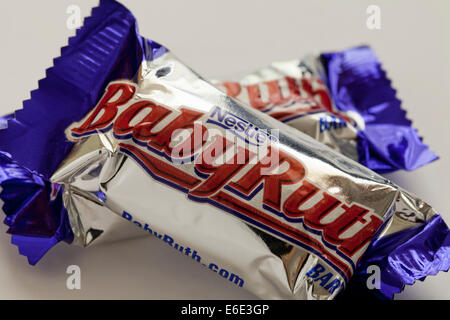 Nestle Baby Ruth chocolat Banque D'Images