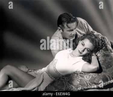 ALI BABA ET LES QUARANTE VOLEURS 1944 Universal Pictures film avec Maria Montez et John Hall Banque D'Images