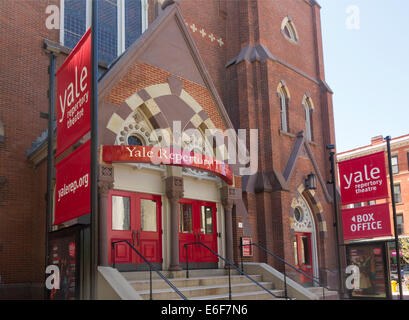 Yale Repertory Theatre de New Haven CT Banque D'Images