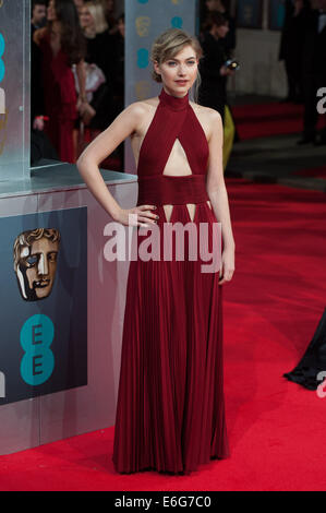 EE British Academy Film Awards (BAFTA) s'est tenue au Royal Opera House - Arrivées. Avec l'Omi : où : London, Royaume-Uni Quand : 16 Mars 2014 Banque D'Images