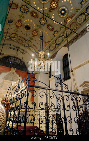 Synagogue remu dans Krakow-Kazimierz, Pologne, Europe, site du patrimoine mondial de l'UNESCO Banque D'Images