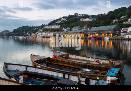 Looe Ferry Boats Banque D'Images