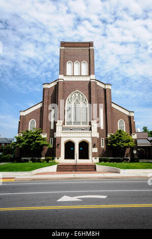 La Royal Oak Presbyterian Church, 139 West Main Street, Marion, Virginie Banque D'Images