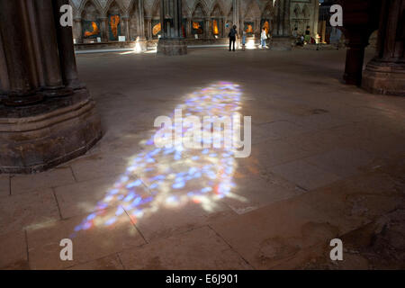 Réflexions sur le plancher de la Cathédrale Banque D'Images