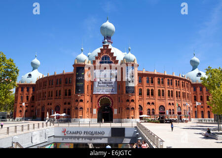 Praca de Touros do Campo Pequeno bullring à Lisbonne la capitale et la plus grande ville du Portugal Banque D'Images