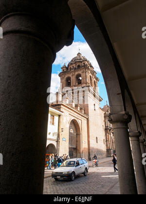 Basilica Menor de la Merced - Cusco, Pérou Banque D'Images