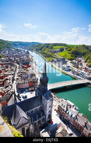 Pont Charles de Gaulle pont de Dinant voir Banque D'Images