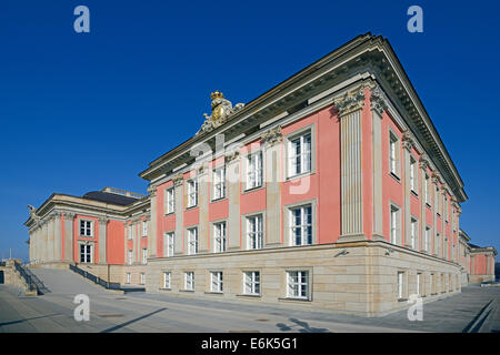 Potsdam City Palace, Potsdamer Bruhl, siège du gouvernement de l'état de Brandebourg, Potsdam, Brandebourg, Allemagne Banque D'Images