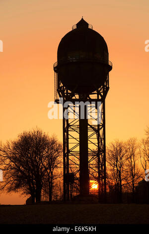 Lanstroper château d'eau de l'assurance-emploi, Dortmund, Ruhr, Rhénanie du Nord-Westphalie, Allemagne Banque D'Images