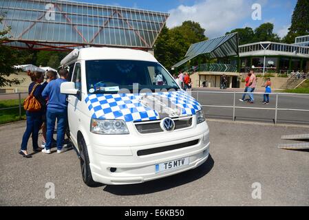 Volkswagen Transporter T5 au National Motor Museum, Beaulieu, Hampshire. 17.08.2014 Banque D'Images