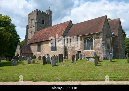 Eglise St Botolph Chevening dans le Kent. Banque D'Images