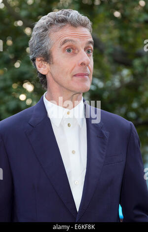 8ème série de médecin qui avec Peter Capaldi, télévision Premiere à Leicester Square, Londres. Banque D'Images