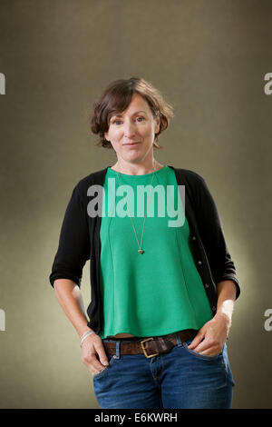 Edinburgh, Ecosse, Royaume-Uni. 24 août, 2014. Nina Stibbe, auteur, à l'Edinburgh International Book Festival 2014. Edimbourg, Ecosse. 24 août 2014 Crédit : GARY DOAK/Alamy Live News Banque D'Images