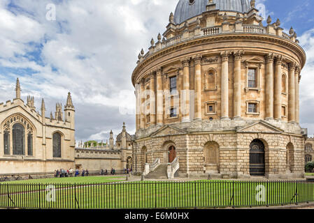 L'Université d'Oxford Radcliffe Camera (1748), Oxford, Oxfordshire, England, UK Banque D'Images