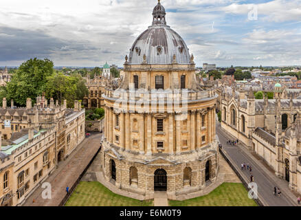 L'Université d'Oxford Radcliffe Camera (1748), Oxford, Oxfordshire, England, UK Banque D'Images