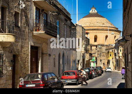 Église de Santa Marija Assunta, Mosta, Malte Banque D'Images