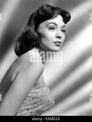 BARBARA RUSH actrice de cinéma et de télévision américains sur 1950 Banque D'Images