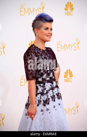 Los Angeles, Californie. 25 août, 2014. Kelly Osbourne assiste à la 66e Primetime Emmy Awards annuels à Nokia Theatre L.A. Vivre le 25 août 2014 à Los Angeles, Californie./photo alliance © dpa/Alamy Live News Banque D'Images