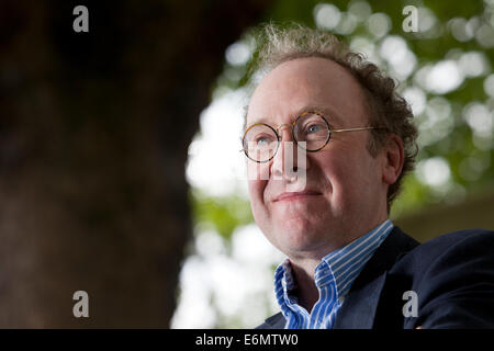 Edinburgh, Ecosse, Royaume-Uni. 25 août, 2014. Ben Macintyre, auteur, historien, critique et chroniqueur, à l'Edinburgh International Book Festival 2014. Edimbourg, Ecosse. 25 août 2014 Crédit : GARY DOAK/Alamy Live News Banque D'Images