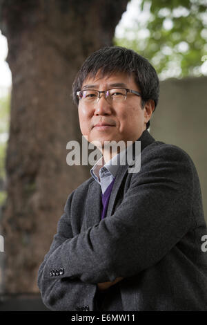 Edinburgh, Ecosse, Royaume-Uni. 25 août, 2014. Ha-Joon Chang, économiste et auteur, à l'Edinburgh International Book Festival 2014. Edimbourg, Ecosse. 25 août 2014 Crédit : GARY DOAK/Alamy Live News Banque D'Images