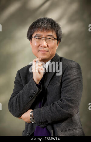 Edinburgh, Ecosse, Royaume-Uni. 25 août, 2014. Ha-Joon Chang, économiste et auteur, à l'Edinburgh International Book Festival 2014. Edimbourg, Ecosse. 25 août 2014 Crédit : GARY DOAK/Alamy Live News Banque D'Images