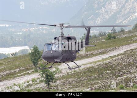 L'armée italienne, hélicoptère Agusta-Bell AB-212 Banque D'Images