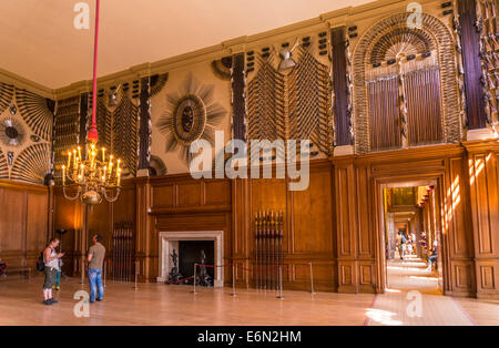 Kings Guard Chamber Hampton Court Palace London England UK GB EU Europe Banque D'Images