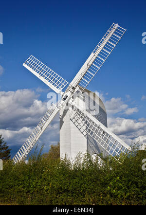 Lowfield Heath Moulin, West Sussex, Angleterre Banque D'Images