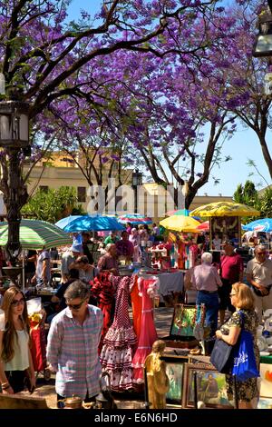 Alameda Vieja, marché, Jerez de la Frontera, province de Cadiz, Andalousie, Espagne, Europe du Sud Ouest Banque D'Images