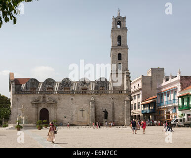 La basilique de San Francisco de Asis (Saint François d'assise) , La Havane, Cuba Banque D'Images