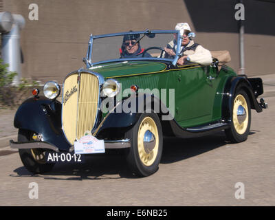 1934 Fiat-France, Balilla 508 inscription licecence néerlandais AH-00-12, pic5 Banque D'Images