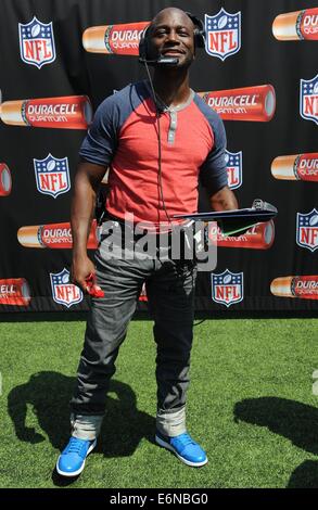East Rutherford, NJ, USA. 27 août, 2014. Taye Diggs présents pour Duracell Batterie quantique dans les coulisses Tour de stade MetLife, MetLife Stadium, East Rutherford, NJ, le 27 août 2014. © Kristin Callahan/Everett Collection/Alamy Live News Banque D'Images