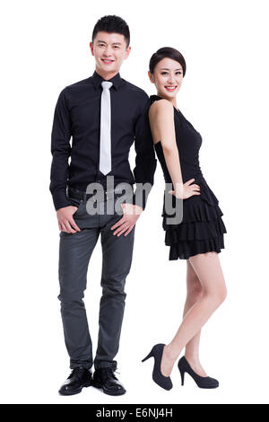 Happy young couple Banque D'Images