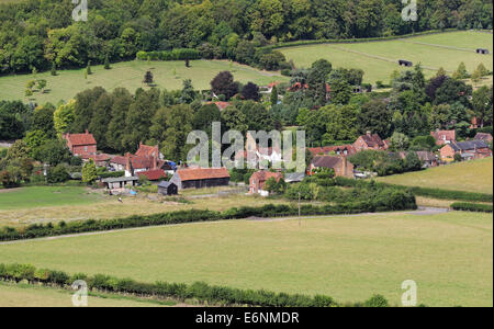 Le Hameau de Fingest dans les collines de Chiltern dans Buckinghamshire Banque D'Images