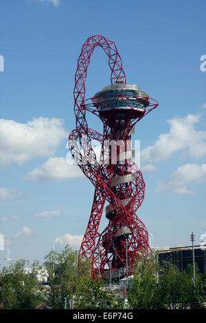 Orbite, Parc Olympique, Stratford, Newham, London, England Banque D'Images