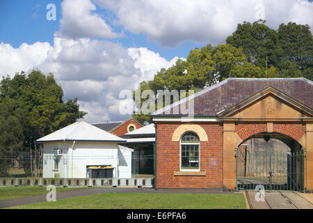 Newington Armory est anciennement le Royal Australian Naval Armament Depot et reflète plus de 100 ans d'occupation de la marine, Sydney Banque D'Images