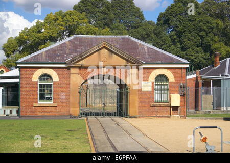 Newington Armory est anciennement le Royal Australian Naval Armament Depot et reflète plus de 100 ans d'occupation de la marine, Sydney Banque D'Images