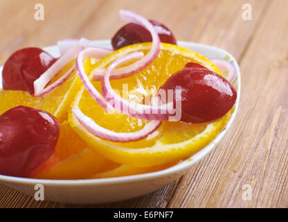 Salade d'orange égyptien munkachina Banque D'Images