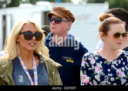 Chris Evans CarFest Sud en aide aux enfants dans le besoin à Laverstoke Park, New Hampshire. 24.08.2014 Banque D'Images