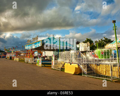 À mi-chemin de foire Banque D'Images