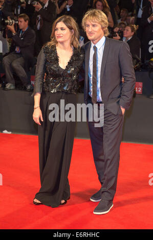 KATHRYN HAHN OWEN WILSON ELLE EST DRÔLE CETTE FAÇON. PREMIERE. 71E FESTIVAL DU FILM DE VENISE LIDO Venise ITALIE 29 Août 2014 Banque D'Images