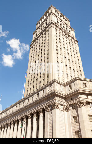 United States Court House, 40, rue Centre, Foley Square, Manhattan, New York City, New York, USA Banque D'Images