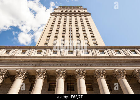 United States Court House, 40, rue Centre, Foley Square, Manhattan, New York City, New York, USA Banque D'Images