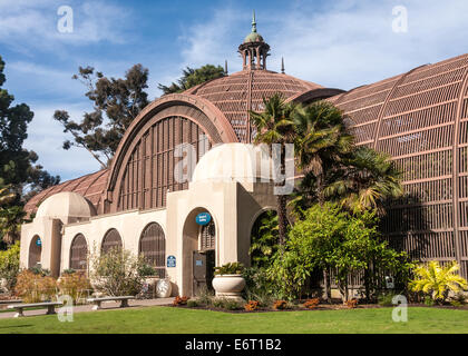 Le Jardin botanique de San Diego Balboa Park en construction Banque D'Images