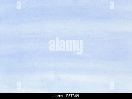 La texture aquarelle bleu Banque D'Images