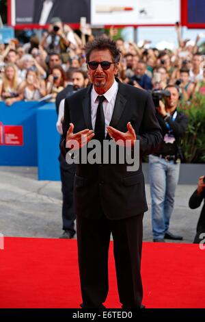 Venise, Ca, de l'Italie. 30e Août, 2014. Al Pacino.Manglehorn premiere.71e Festival du Film de Venise.Le 30 août, 2014.Venise, Italie. Credit : Roger Harvey/Globe Photos/ZUMA/Alamy Fil Live News Banque D'Images