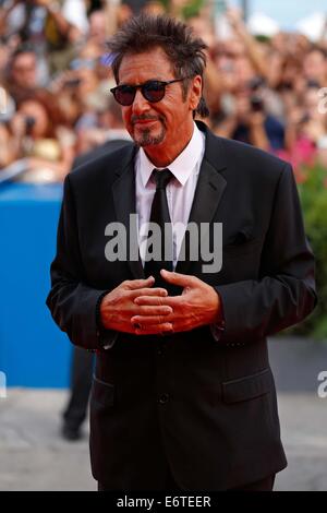 Venise, Ca, de l'Italie. 30e Août, 2014. Al Pacino.Manglehorn premiere.71e Festival du Film de Venise.Le 30 août, 2014.Venise, Italie. Credit : Roger Harvey/Globe Photos/ZUMA/Alamy Fil Live News Banque D'Images