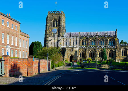 L'église St Mary, Thirsk, North Yorkshire, England UK Banque D'Images